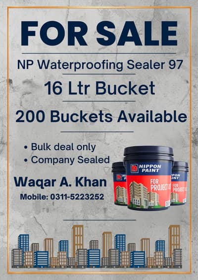 NP Waterproofing Sealer 97 (16Ltr)