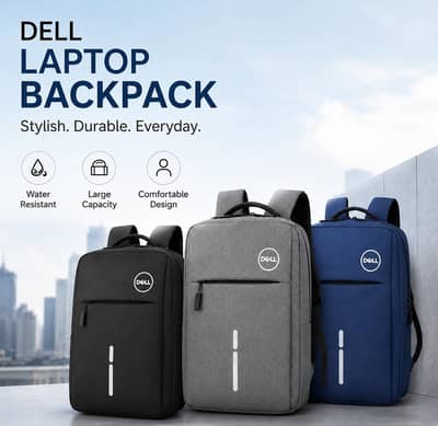 Stylish  | laptop bag blue grey black | polyester lightweight.