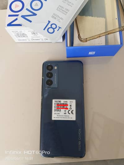TECNO CAMON 18T 10/10 CONDITION