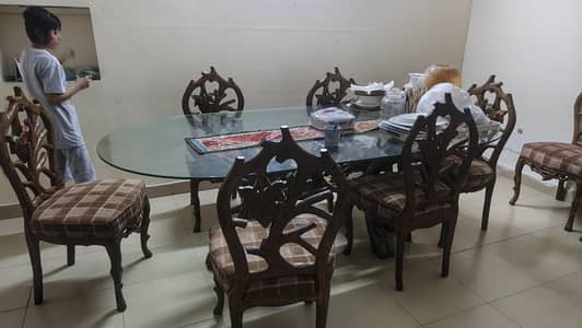 dining Table set with 8 chairs