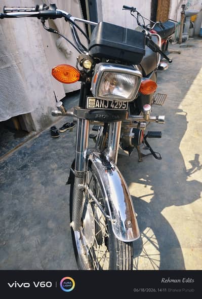 Honda CG 125 black edition for sale Good condition original condition