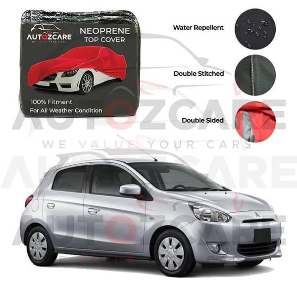 Mitsubishi Mirage Neoprene Top Cover - Model 2012-2018