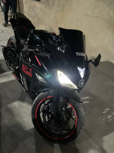 400cc dual cylinder replica Yamaha yzf r3