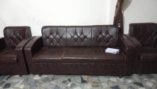 8 seaters sofa leather