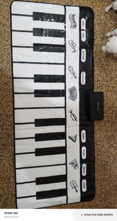 floor foot piano