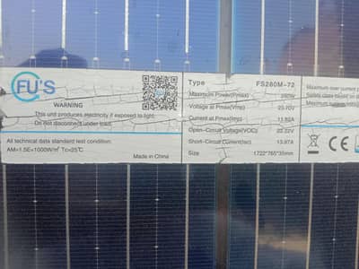 Solar Panel 280W