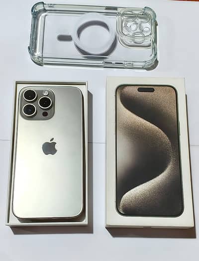 iPhone 15 Pro Max 256GB – Battery 99% in Sialkot