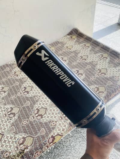 Akrapovič matte black Exhaust