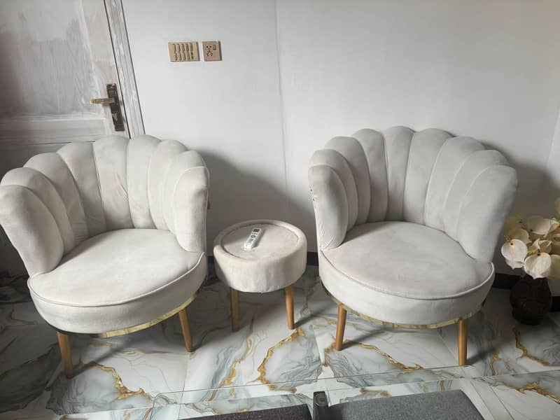 2 sofas with table 1
