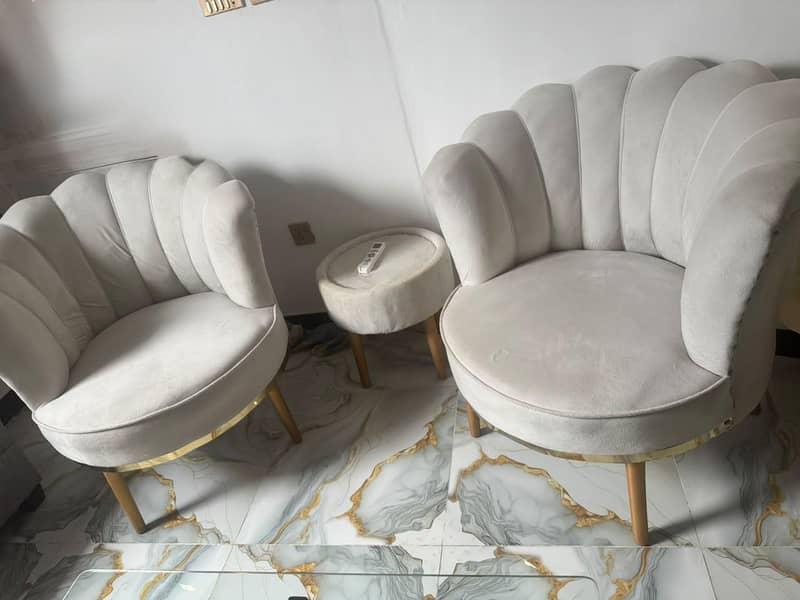 2 sofas with table 2