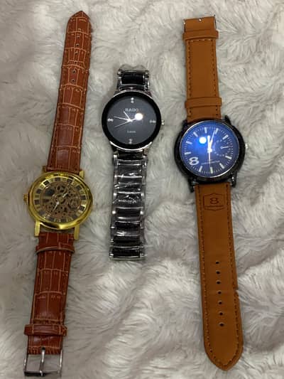 Rolex and different watches
