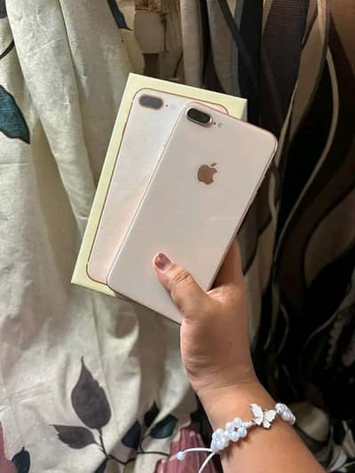 Iphone 8plus pta approved 256gb My Whatsapp number 0341-15-94-140