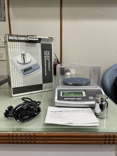 Digital scale with counting