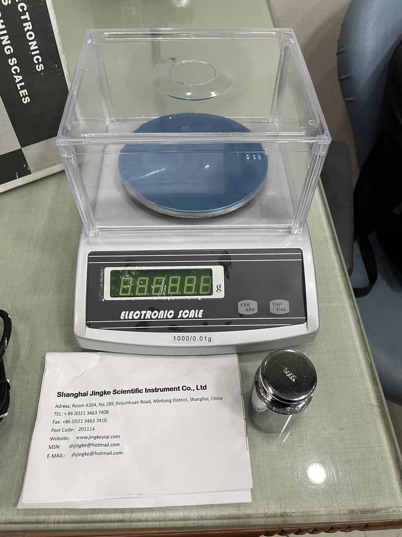 Digital scale with counting 2
