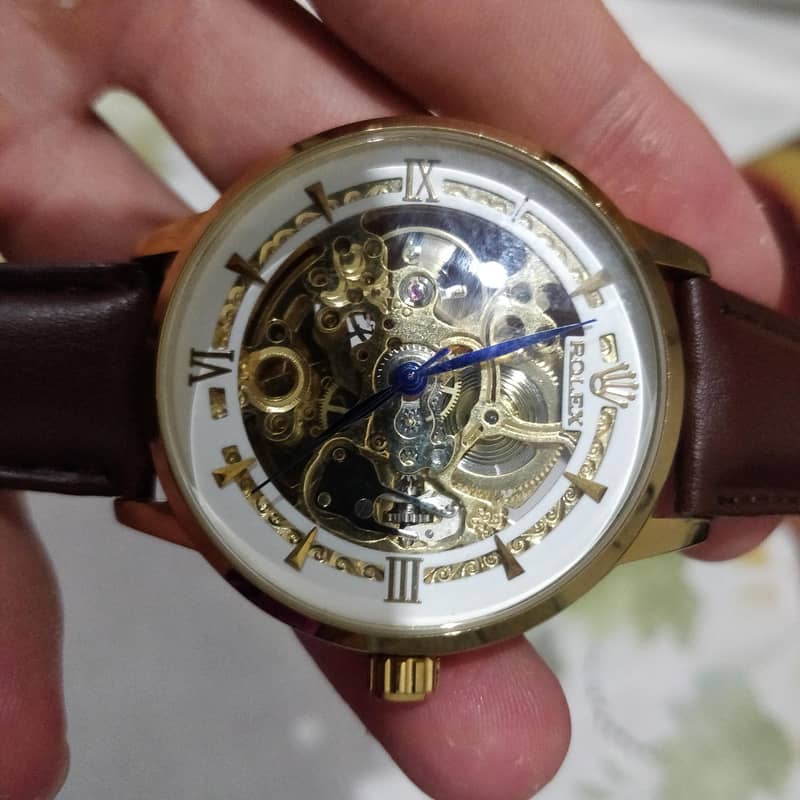 rolex skeleton dial 1