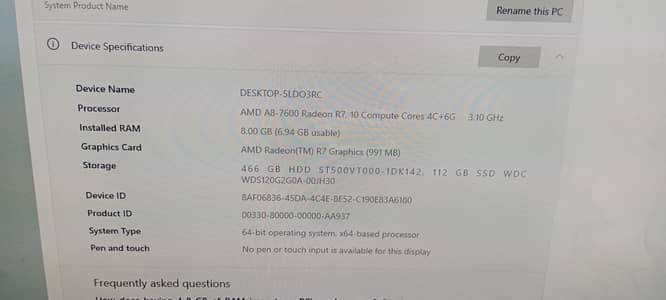 used gaming  dragon pc