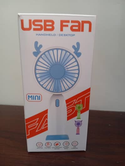 Usb charging fan