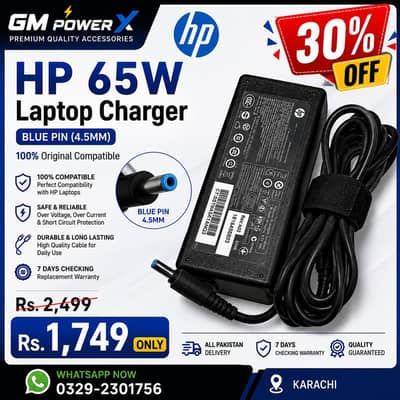 Laptops Chargers Free Home Delivery