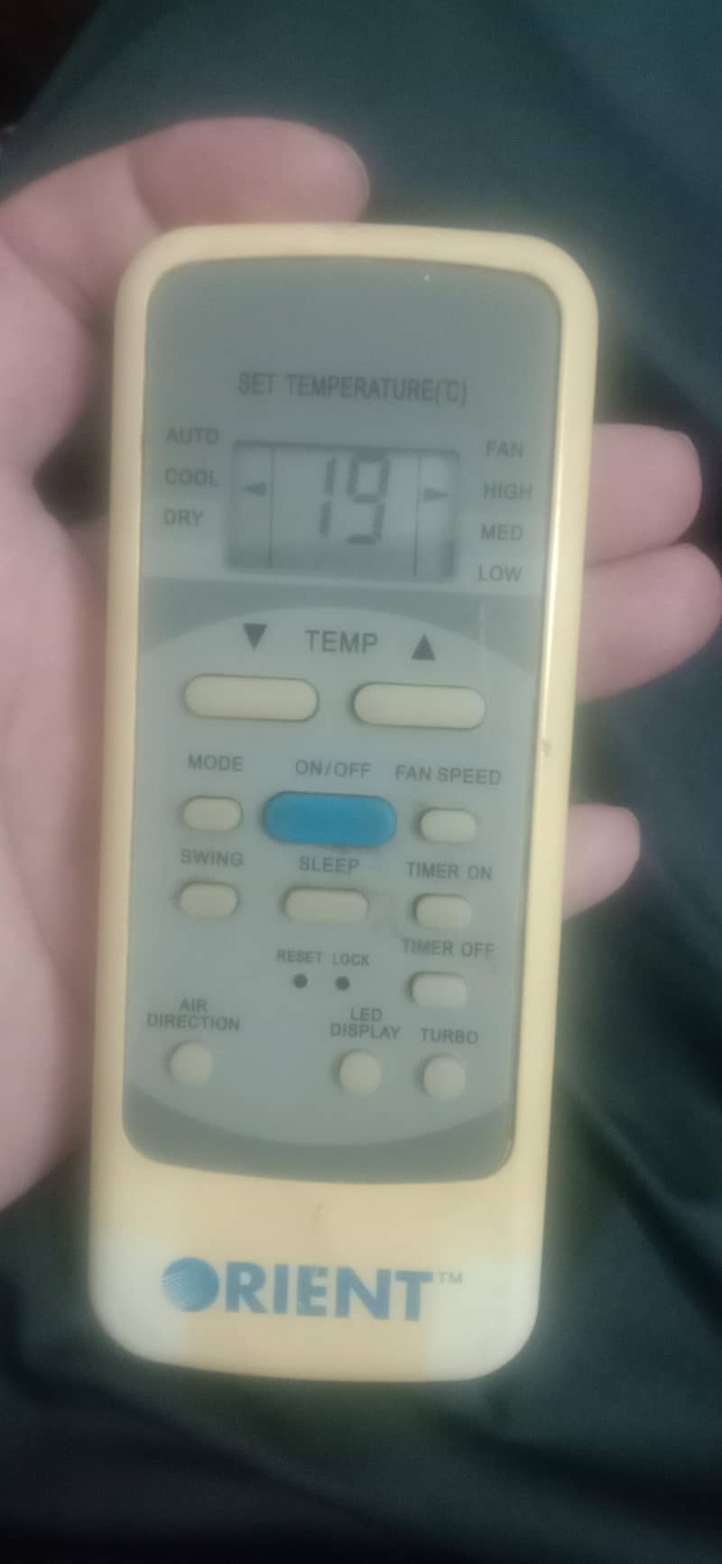 Orient ac remote 0
