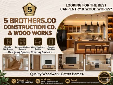 Wood Work / Carpenter / Furniture Repair/ Kitchen Cabinet / polish