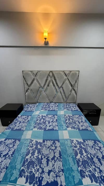 Double bed slightly used . Looks like new