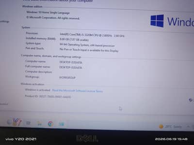 Dell i5 3rd generation