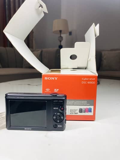 W800 Compact Camera with 5x Optical Zoom