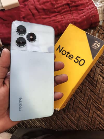 Realme note 50 -  4/128GB for sale note 50 offical pta approved