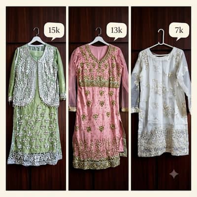 Ladies Fancy Dresses Collection | Heavy Embroidered Party Wear Suits |