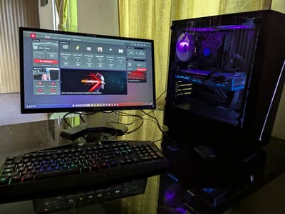 Core I5 8th Gen 16GB DDR4 Ram Sapphire Radeon RX580 8GB Gaming PC