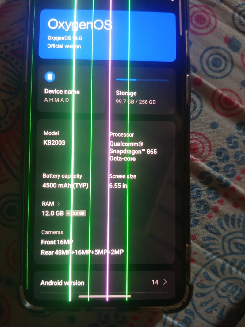 One Plus 8T 7