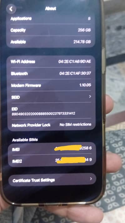 Apple iPhone 17 Pro Max 256 gb