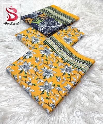 *BIN SAEED* *LAWN 3PC COLLECTION 2026*