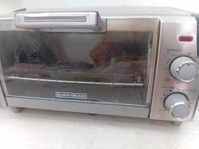 black n decker microwave oven for sale -  8000 PKR