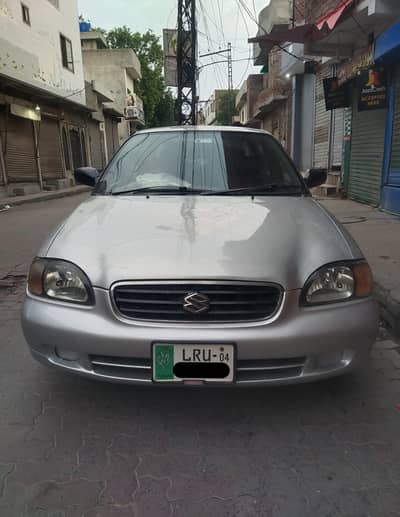 Suzuki Baleno JXR 2004 Model Silver Colour