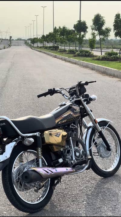 Honda 125cg self start gold edition all documents complet