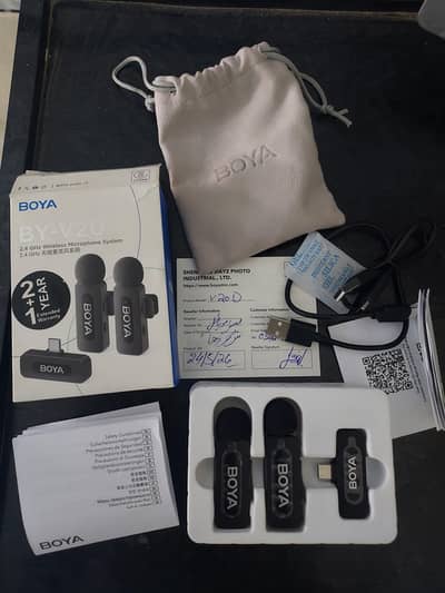 BOYA wireless mic BY V20