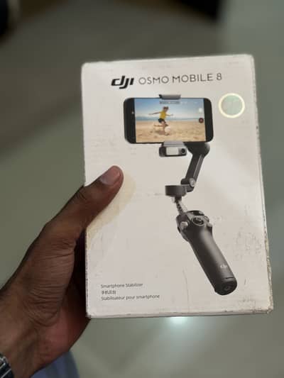 Dji Osmo 8 gimbal just box open