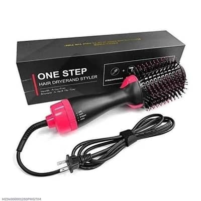 Hairdryer with brushes