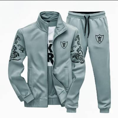 **Richman Men's Tracksuit Set Full Zip Long