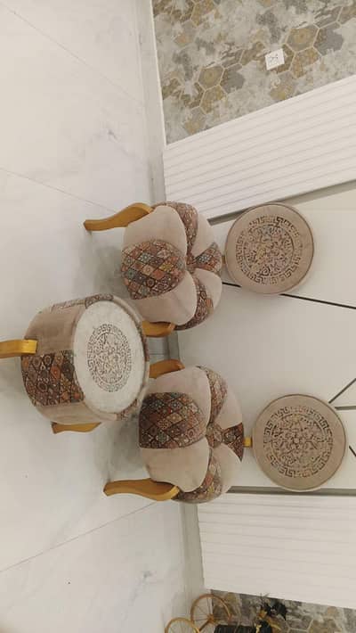 Bedroom Chairs/ Coffee Chairs with Table
