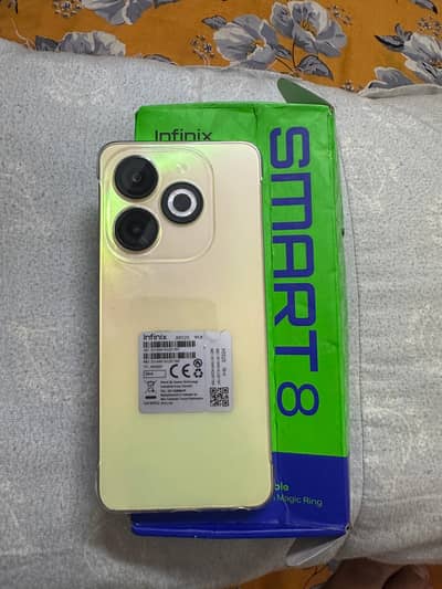 Infinix Smart 8 10/10 Condition With Complete Box