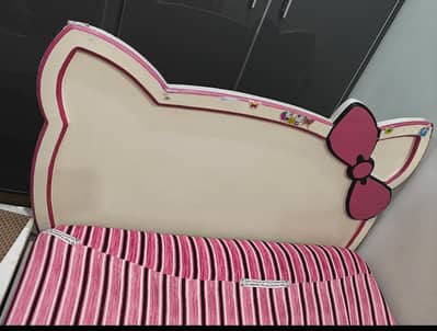 Selling Single Bed With side Tables & Matress