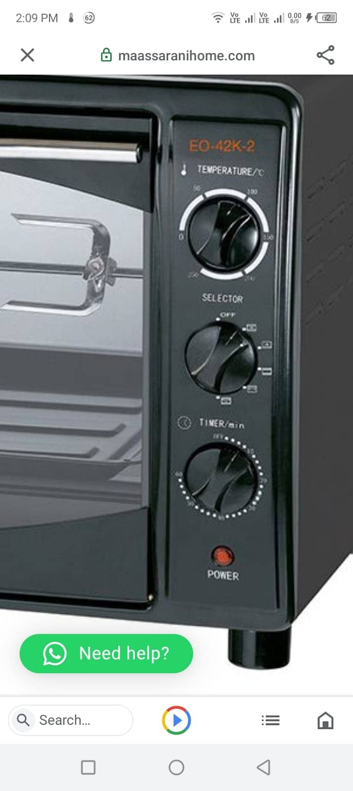 Baking oven 2
