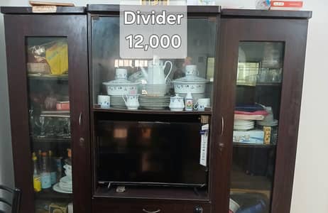 Furniture for sale, divider and dressing table