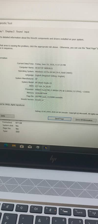 hp zbook studio g5