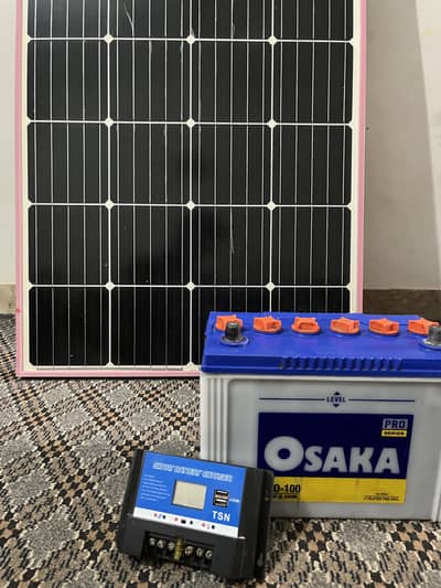 Solar panel or Battery with controler