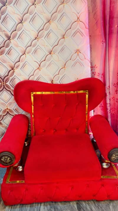 Bed and sofa