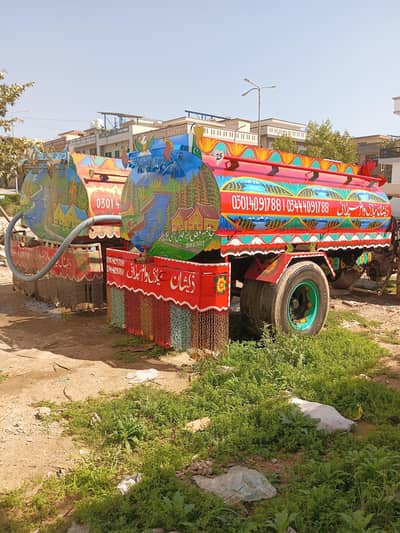 Zeeshan Niazi water tanker supplier Jinnah garden