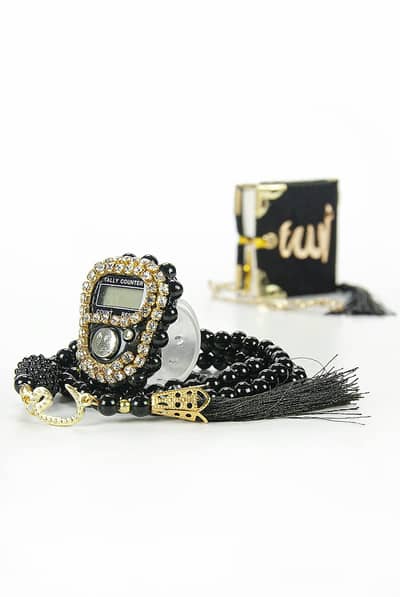 100 Dana marble Tasbeeh and fencin quran